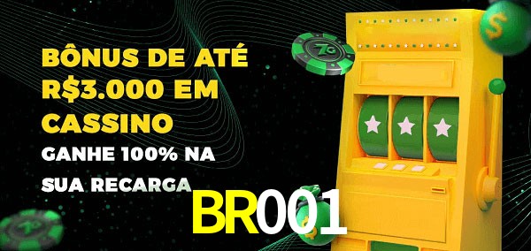 BR001 melhor bônus de depósito