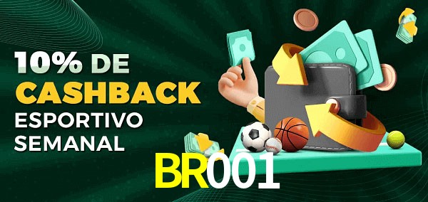 10% de bônus de cashback na BR001